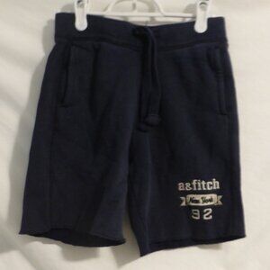ABERCROMBIE KIDS | small | Navy Sweatshorts | Stretchy Waistband and Drawstring